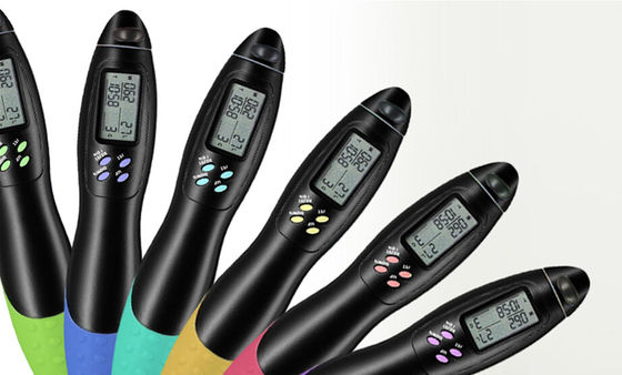 Corda de salto para fitness comprimento de corda ajustável JP-100 LCD Counter Panel Corda de salto para exercícios de fitness