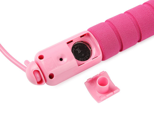 Corda de salto fitness Unisex Mass Customization OK-168 Cor rosa Corda de salto personalizada Cor e 180 G Peso