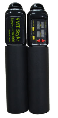 Tudo preto 180mm grossa corda sem fio salto velocidade variável para ginástica escolar