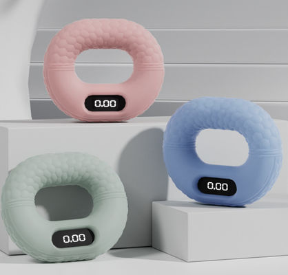 Exercício Multicolor silicone mão aperto Fortalecedor Anel para casa ginásio