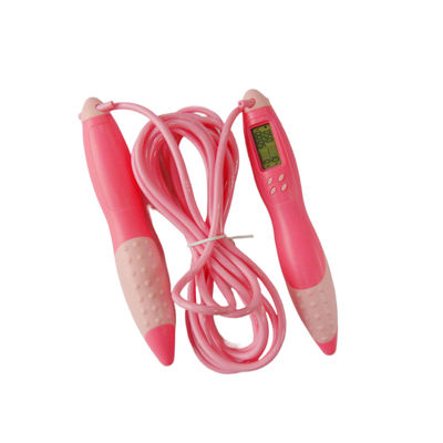 Fitness Jump Rope JP-100 All Pink Weight Bearing Aerobics Salting Rope Cor e Marca Personalizada