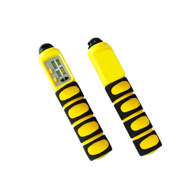 Corda de salto para fitness OK-168 Cores personalizadas AMARELHO NEGRO Corda de salto para equipamentos de exercício