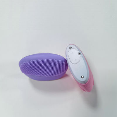 OEM impermeável silicone elétrico de limpeza facial escova de pele amigável