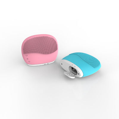 OEM impermeável silicone elétrico de limpeza facial escova de pele amigável