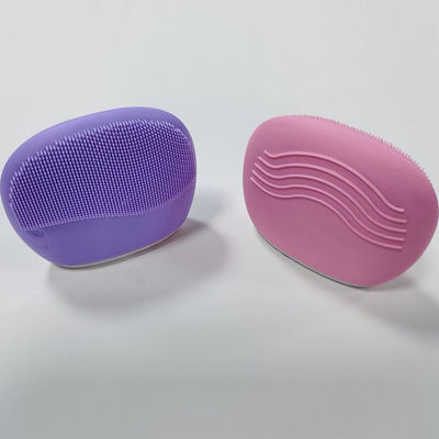 Instrumento de limpeza facial de mão suave Esfregão facial de silicone Limpeza profunda