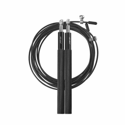 3m fio de aço ajustável + PVC peso velocidade corda de salto para fitness em casa