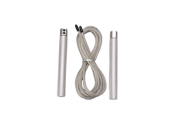 4.5mm * 3m Alumínio de peso suportando corda de salto interior exterior manter-se em forma ferramenta desportiva