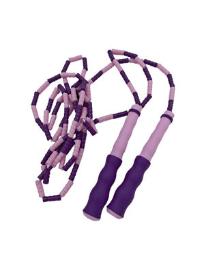Manopla de plástico cor-de-rosa Fitness Salto de corda Design simples