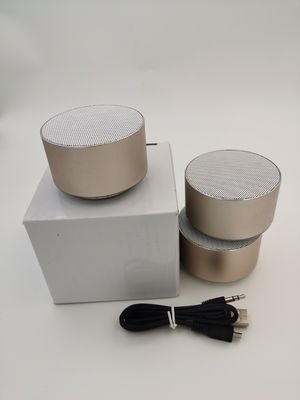 Logotipo personalizado Redondo Mini Porta-voz Bluetooth Cubo Porta-voz sem fio