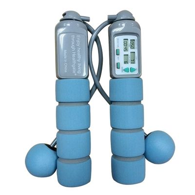 FCC Cordless Jump Rope Contador inteligente passo registro Calculo de queima de calorias