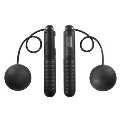Logotipo personalizado Cor Cordless Jump Rope Contador Digital Skip Rope Com Big Ball