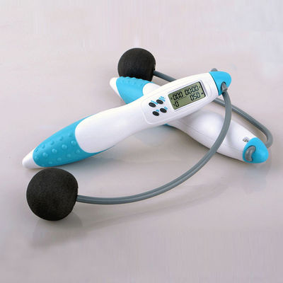 Corda de salto de PVC comprimento de corda ajustável JP-100 LCD Counter Panel Corda de salto para exercício físico