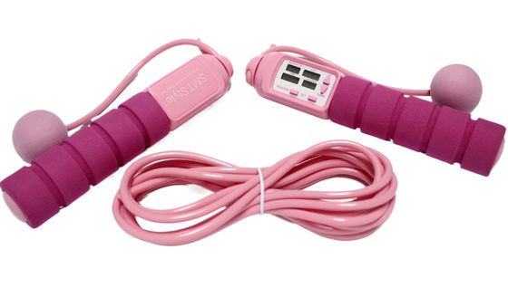 Corda de salto digital personalizada com temporizador de calorias e ecrã LCD de 175 mm