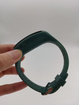 Pulseira de silicone pedômetro de fitness relógio passo contador bateria alimentada