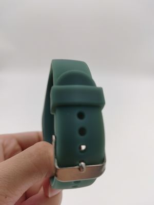 Pulseira de silicone pedômetro de fitness relógio passo contador bateria alimentada