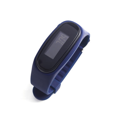 Pedômetro de aptidão compatível com a FCC relógio bracelete de silicone colorido