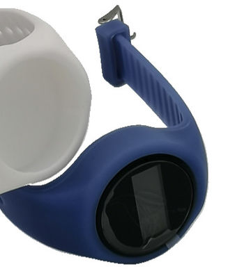 EMC ROHS Certified Digital Step Counter Bracelet Com 12/24 Horas de Tempo Display