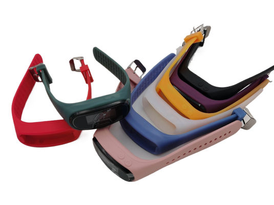 Contador de distância Pedômetro Fitness relógio passo Caloric Tracker silicone