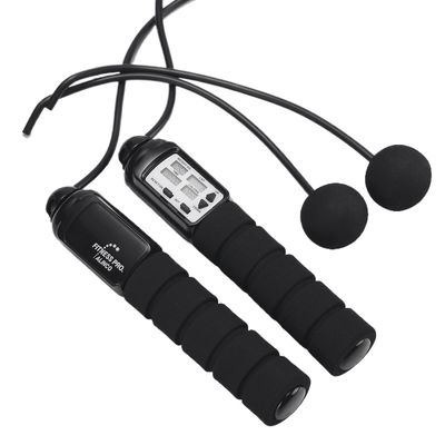 FCC Cordless Jump Rope Contador inteligente passo registro Calculo de queima de calorias
