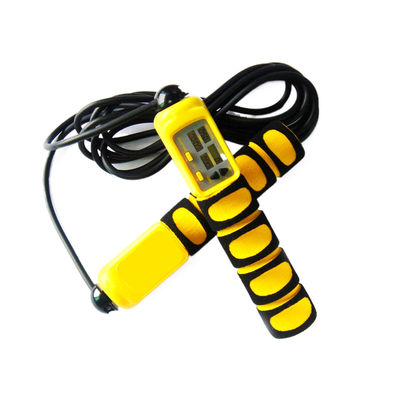 Corda de pular fitness personalizada amarela OK-168 Corda de pular corda