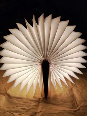 Mini Led Night Light Lâmpada de leitura recarregável Lâmpada de livro dobrável Lâmpada de livro LED Lâmpada de noite USB