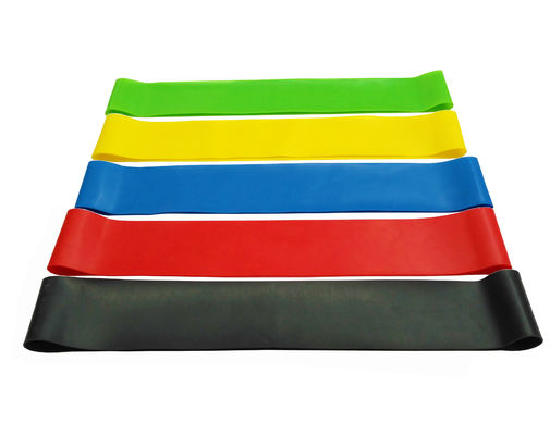 Yoga Fitness Cinturão de látex Cinturão de tração Cinturão de resistência Banda Conjunto para uso doméstico