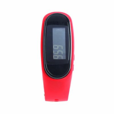 Pedômetro de fitness multifunção relógio passo contador pulseira com rastreador de calorias
