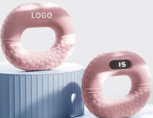 Exercício Multicolor silicone mão aperto Fortalecedor Anel para casa ginásio