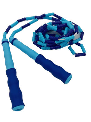 Fitness Esportes Salto de cordas Construção corporal Equipamento de fitness Display Bambú Corda de salto de contas macia