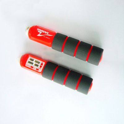 Corda de Pular Digital Portátil com Configuração de Tempo de Exercício e Contador de Voltas para Treinamento de Fitness Eficaz