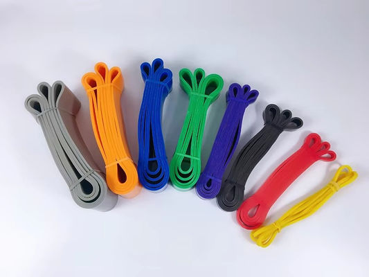 Desporto Yoga Butt Força Customizado Exercício de Látex Mini Resistência Fitness Loop Bands Set