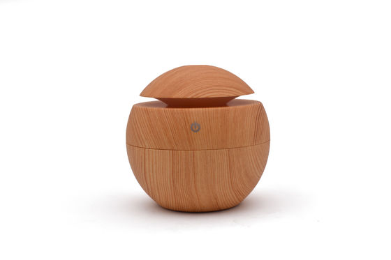 Difusor de design minimalista elegante com acabamento de grão de madeira e base antiderrapante