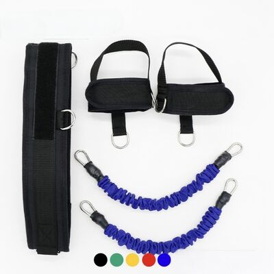 Completo conjunto de banda elástica para exercícios em casa e no ginásio