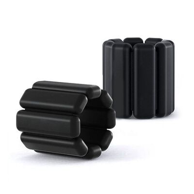 Bandas de silicone flexíveis para pulso e tornozelo para uso em esportes e fitness