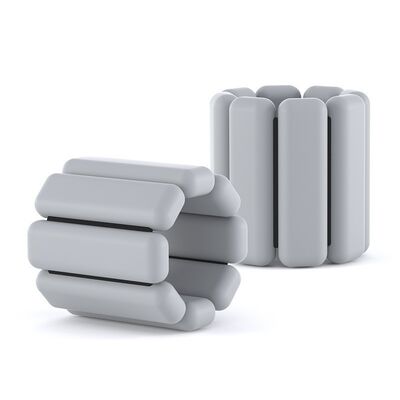 Bandas de silicone flexíveis para pulso e tornozelo para uso em esportes e fitness