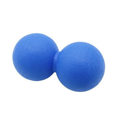 Bolas de massagem de amendoim de yoga para terapia de pontos gatilho aliviar dores musculares melhorar a mobilidade recuperar mais rápido textura compacta viajar-friendly