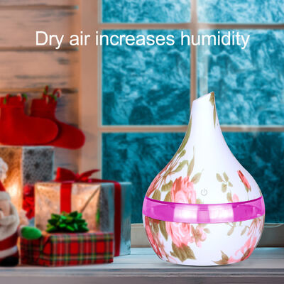 Difusor multifuncional com controle de umidade e iluminação LED Ambiental