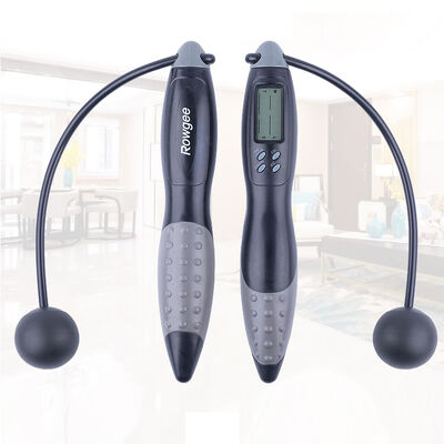 Unisex azul cordless corda de salto com bola presente exercício ferramenta desportiva