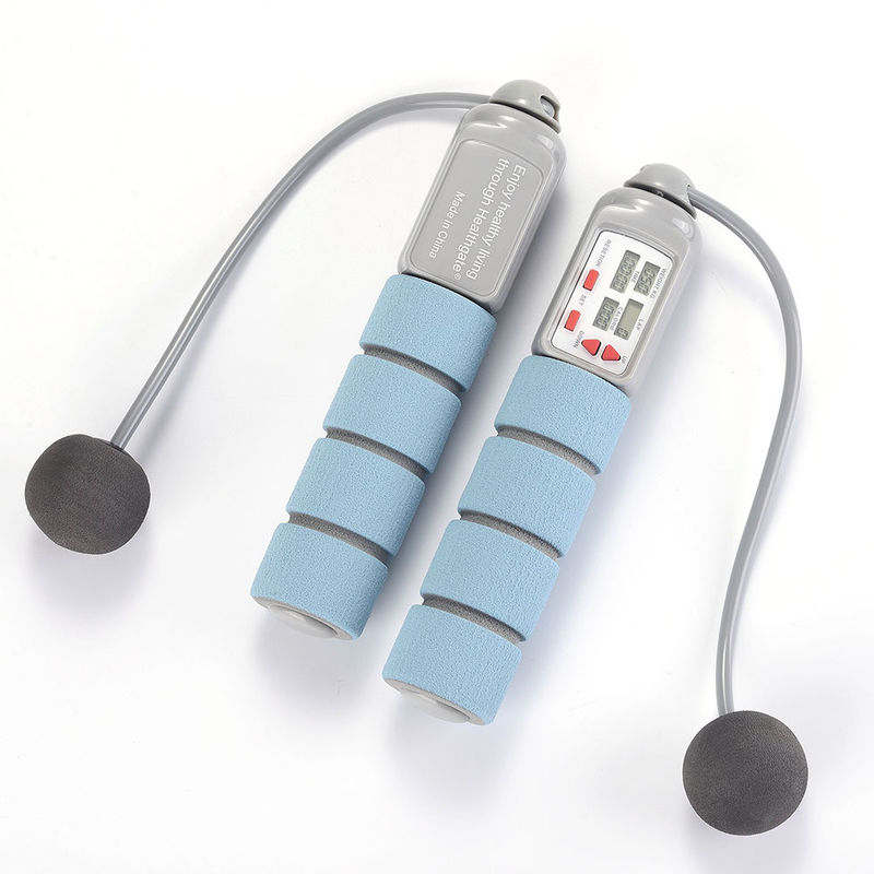 FCC Cordless Jump Rope Contador inteligente passo registro Calculo de queima de calorias
