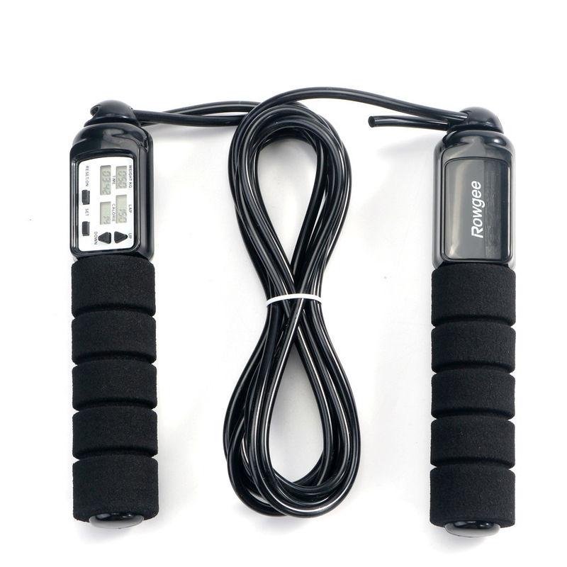 Corda de salto de fitness ABS EVA Manuseio PVC Com fio de velocidade Corda de salto para crianças
