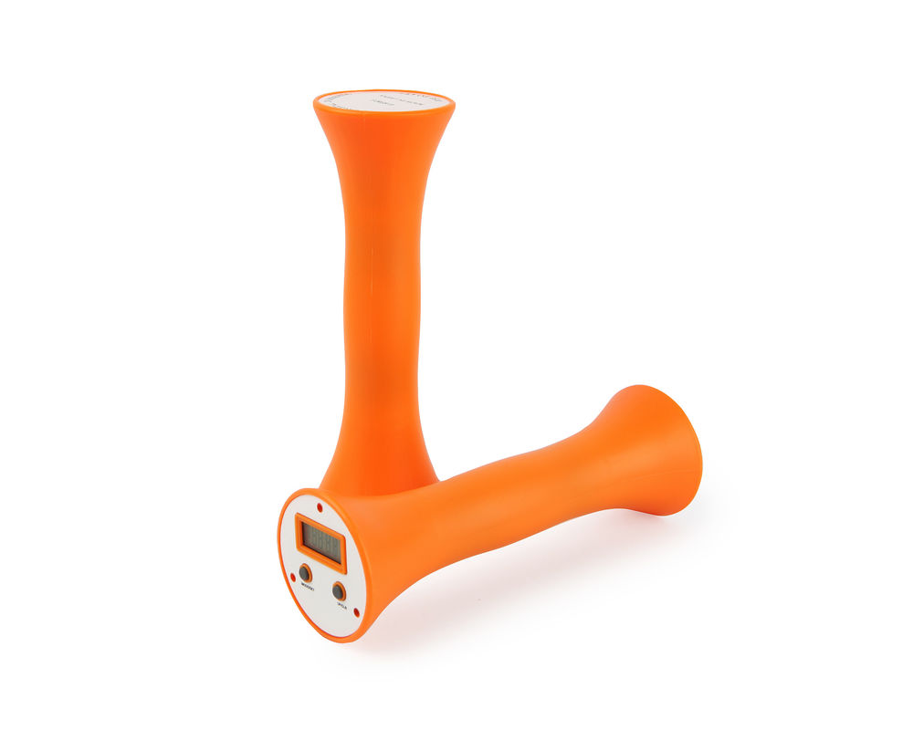 Orange Exercício Feminino Peso de mão Inteligente Dumbbell Para aeróbica Na Escola