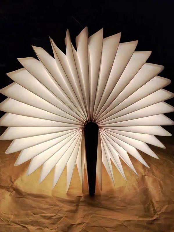 Mini Led Night Light Lâmpada de leitura recarregável Lâmpada de livro dobrável Lâmpada de livro LED Lâmpada de noite USB