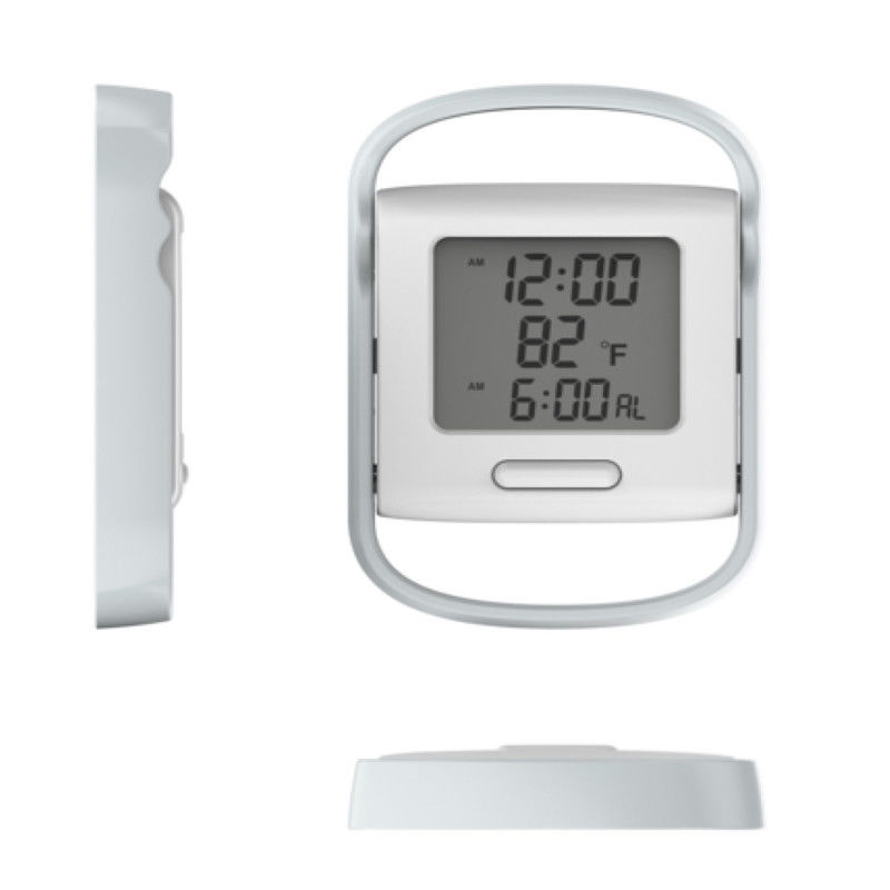 LCD Mini Relógio Digital Com Segundos Relógio de Cama Para Família E Design Moderno