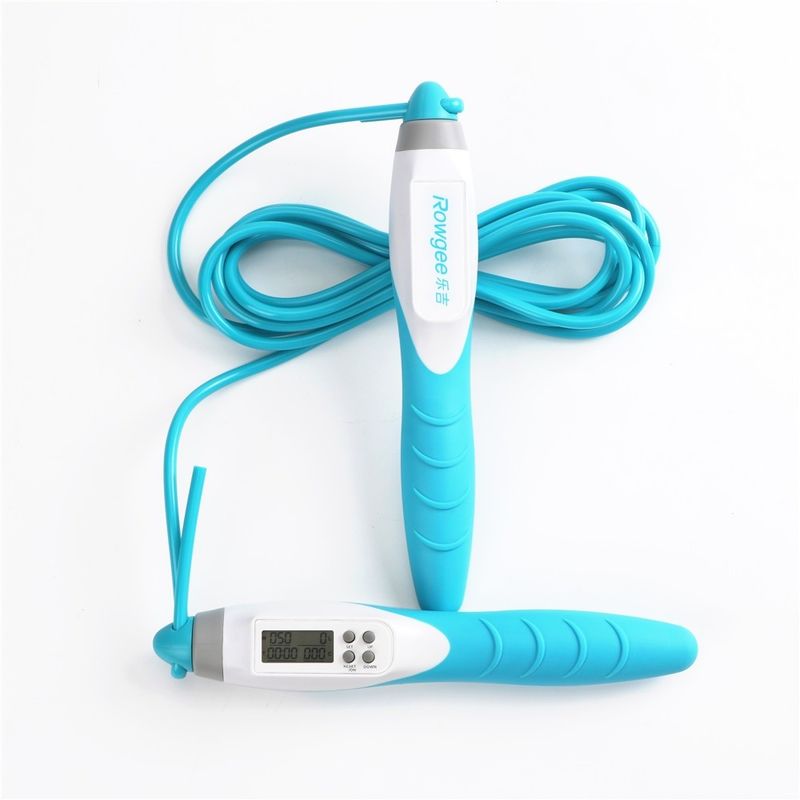 Fitness Training Gym Home Skip Rope com rolamento ajustável e logotipo personalizado ASCJ-01