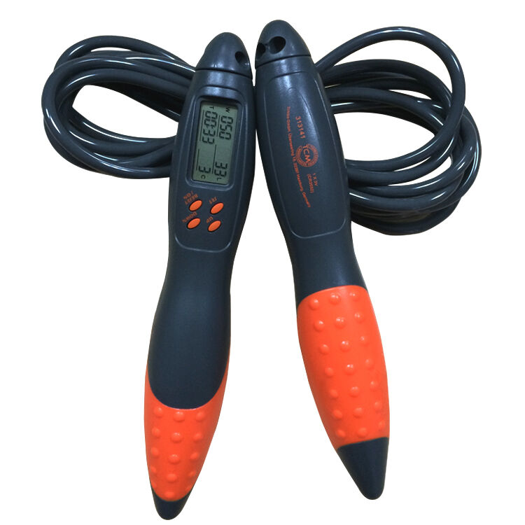 Equipamento de musculação Sensor Tipo Manopla comercial Corda de salto para exercícios internos