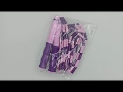 Cordel de salto de bambu Roxo