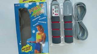 Apresente a corda de pular fitness